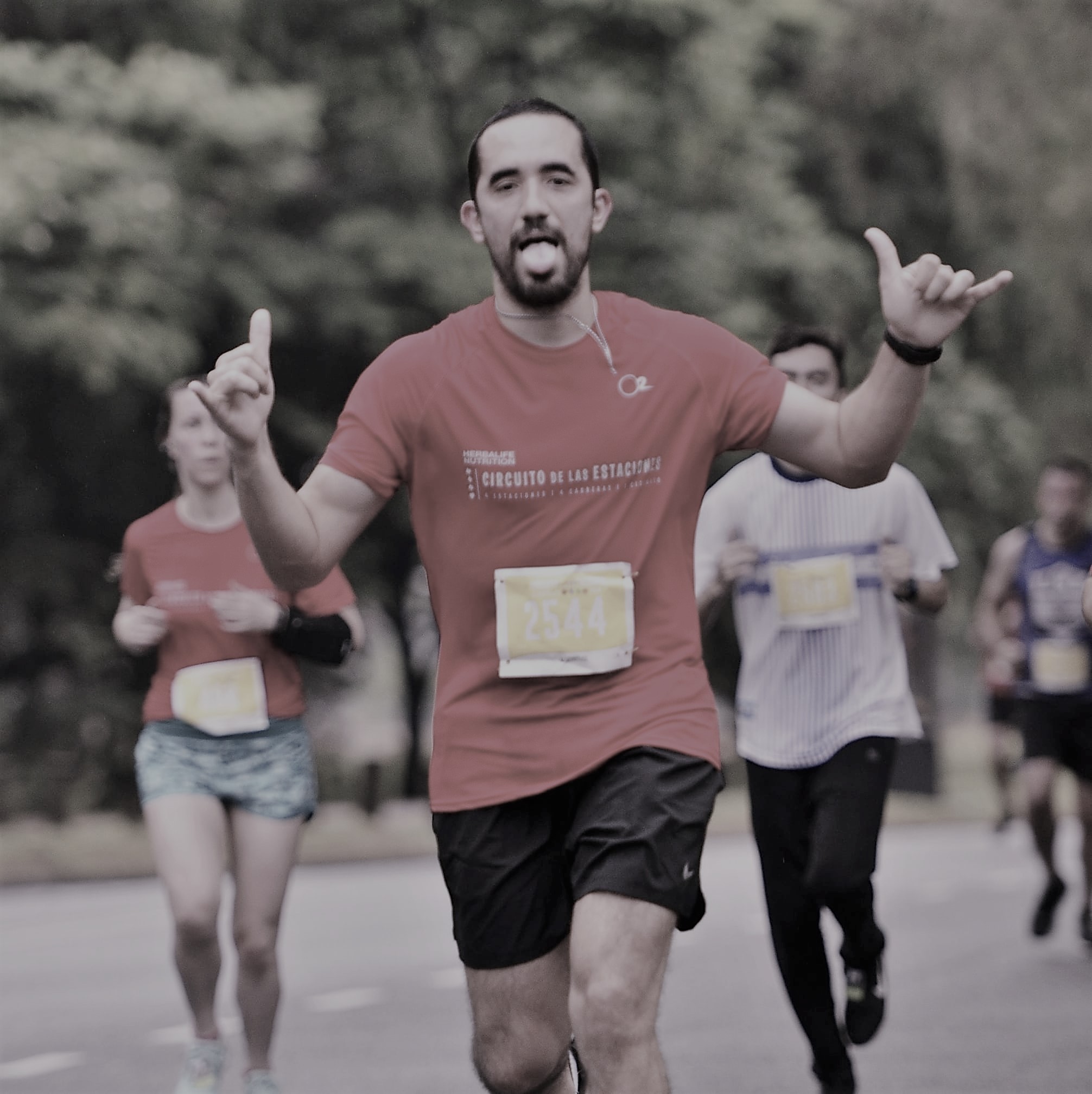 corriendo